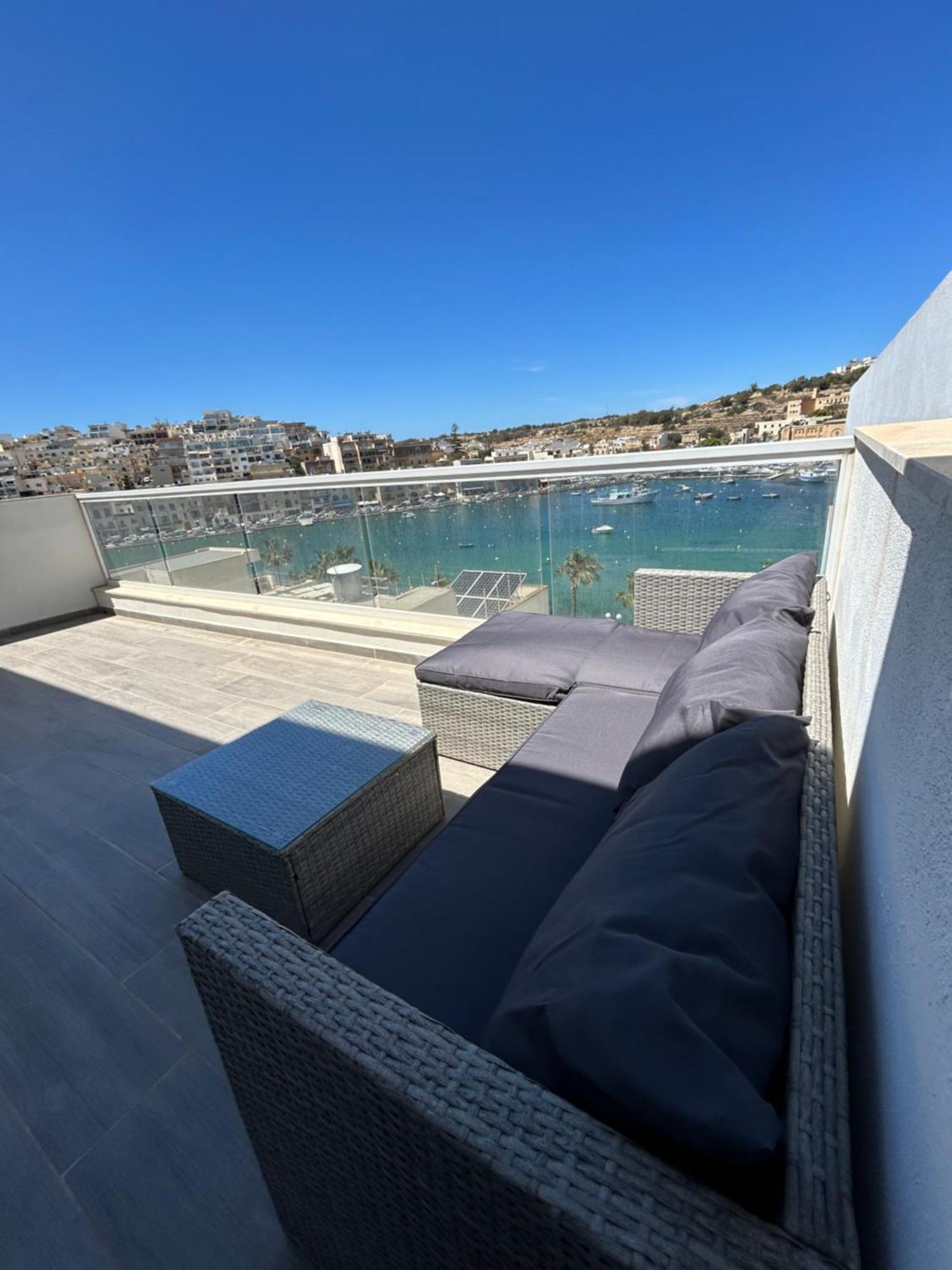 Seaview Setters Penthouse Marsaskala Apartamento Exterior foto
